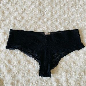 Aerie Black Lace Undies Panties Size Small